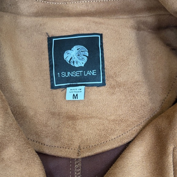 Brown Leather Jacket - Picture 2 of 3